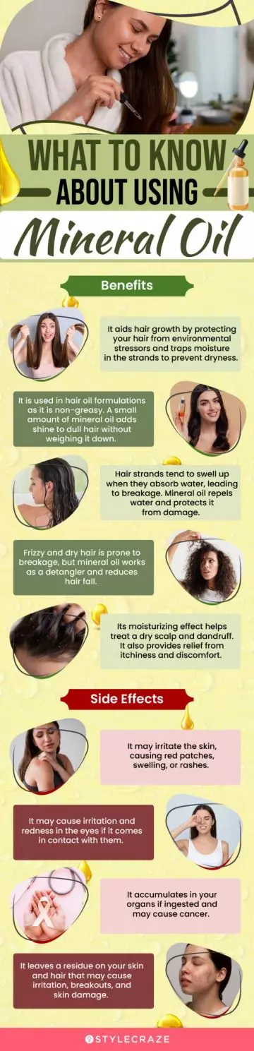 what to know about using mineral oil (infographic)