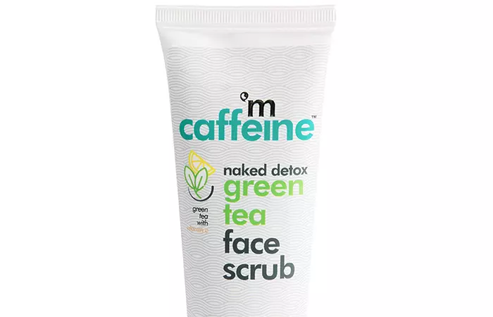 mCaffeine Naked Detox Green Tea Face Scrub