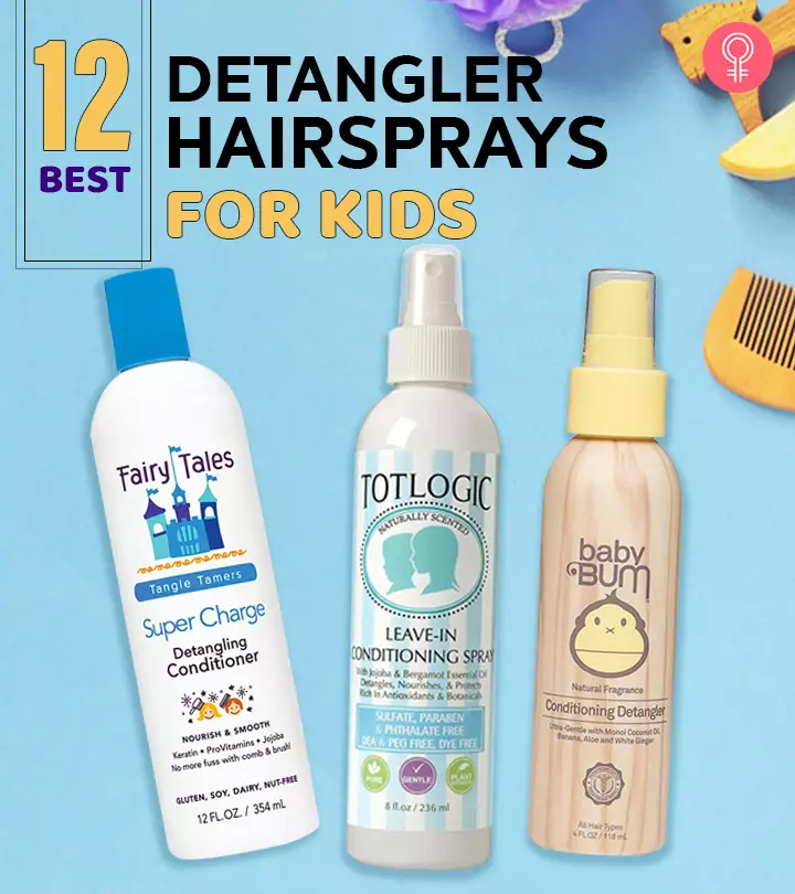 12 Best Detangler Hairsprays For Kids