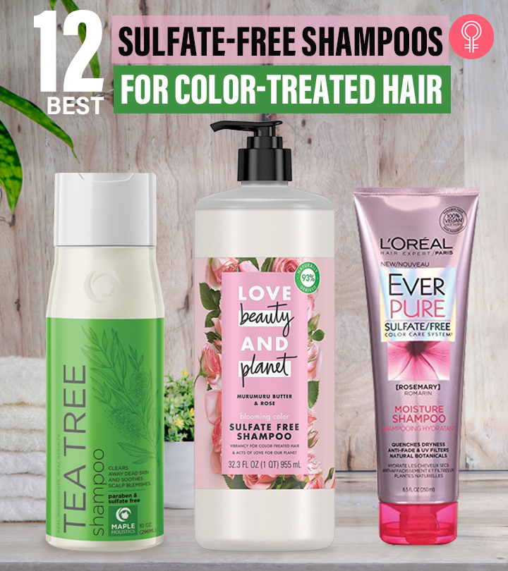 12 Best Sulfate-Free Shampoos For Color-Treated Hair