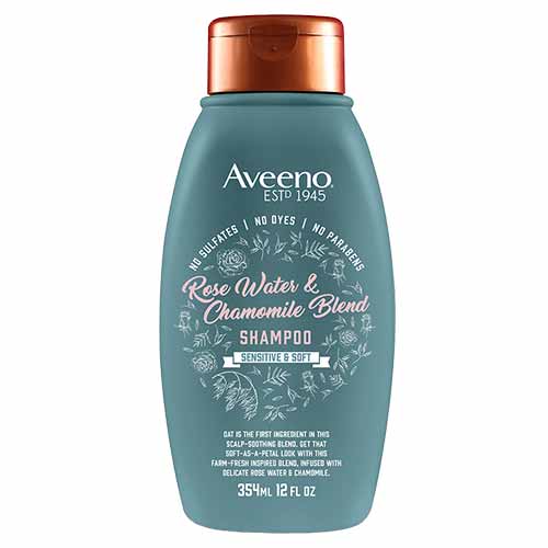 Aveeno Rose Water & Chamomile Blend Shampoo