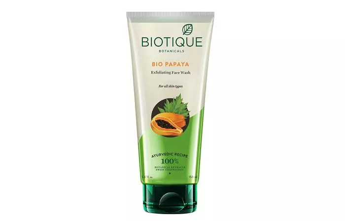 BIOTIQUE BIO PAPAYA Exfoliating Face Wash