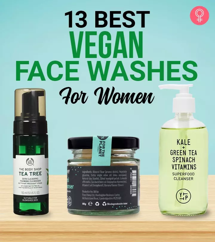 Best Vegan Face Washes For Women