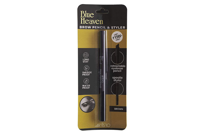 Blue Heaven Artisto Eyebrow Pencil & Styler- Best Eyebrow Pencil For Beginners
