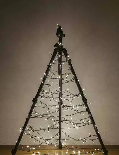 Camera Tripod Christmas Tree