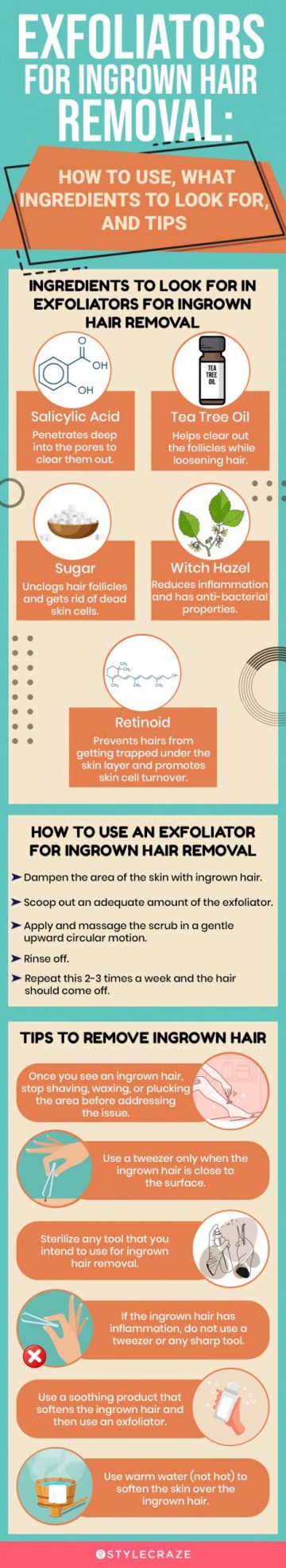 Exfoliators For Ingrown Hair Removal