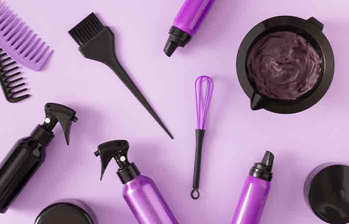 How to Dye Your Dark Hair Purple Without Bleaching?
