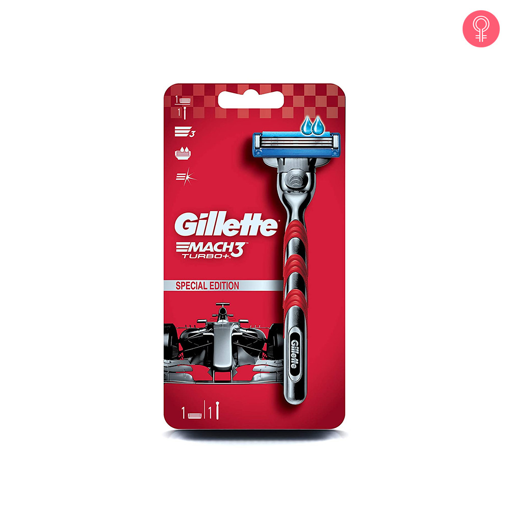 Gillette Mach3 Turbo Manual Shaving Razor