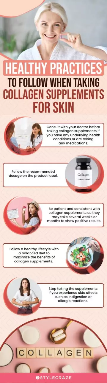 Things To Keep In Mind When Taking Collagen Supplements For Skin(infographic)