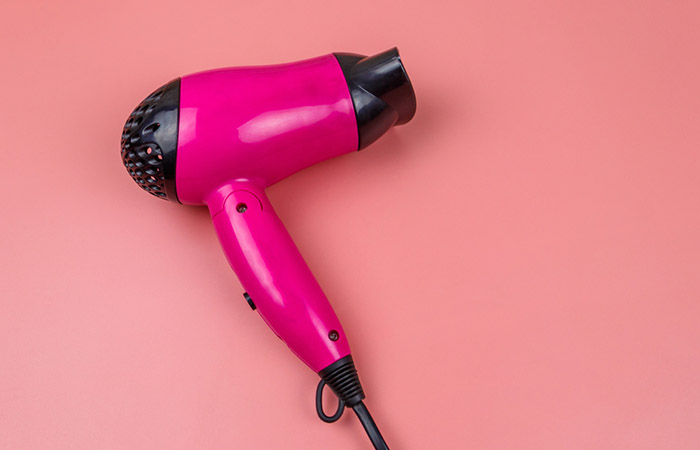 Hair dryer for drying and styling hair