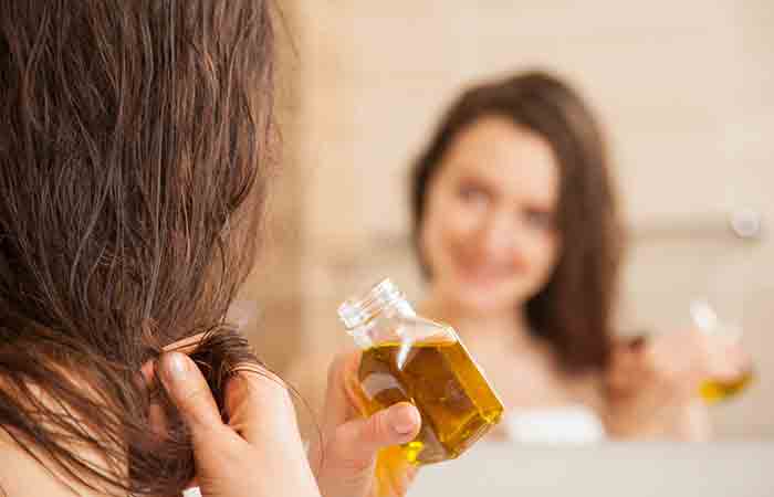  Peppermint oil promotes hair growth