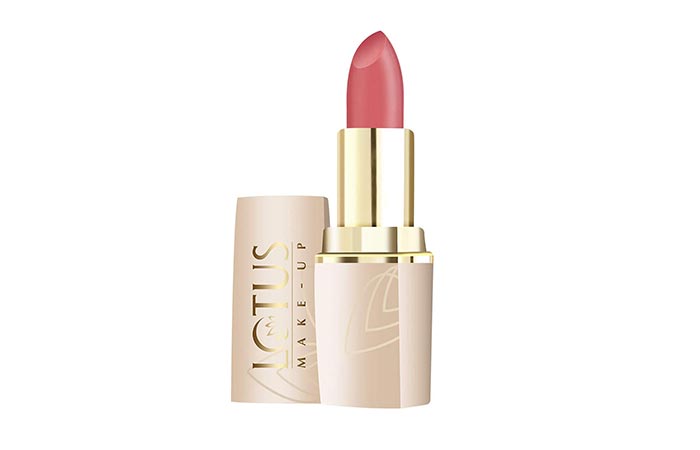 Lotus Makeup Pure Colors Matte Lip Color in Nude Shine