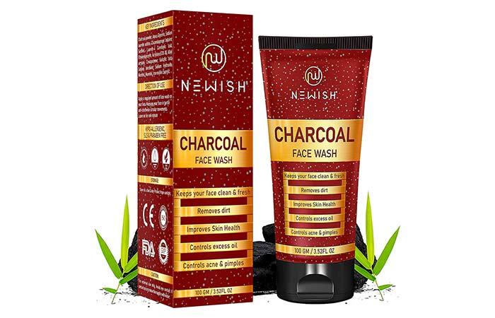 NEWISH Charcoal Face Wash