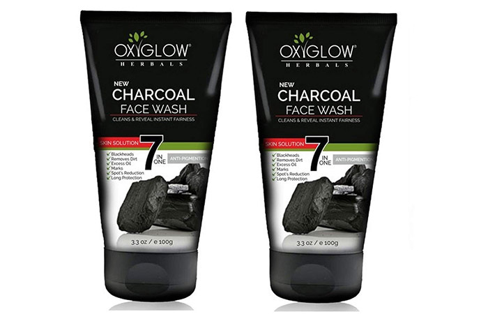 OXYGLOW Charcoal Face Wash