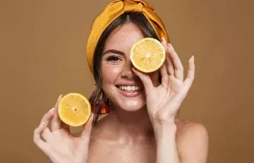 Putting Lemons On Your Face