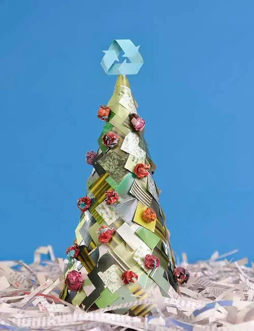 Recyclable Christmas Tree