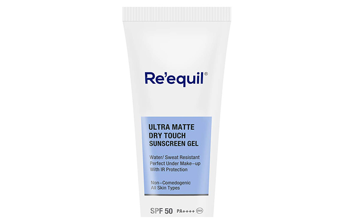 Re'equil Ultra Matte Dry Touch Sunscreen Gel