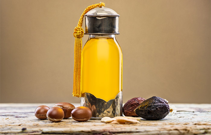 Rosehip oil with argan oil