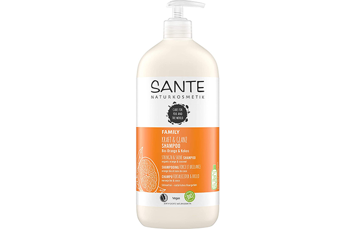 SANTE natural cosmetics shine shampoo