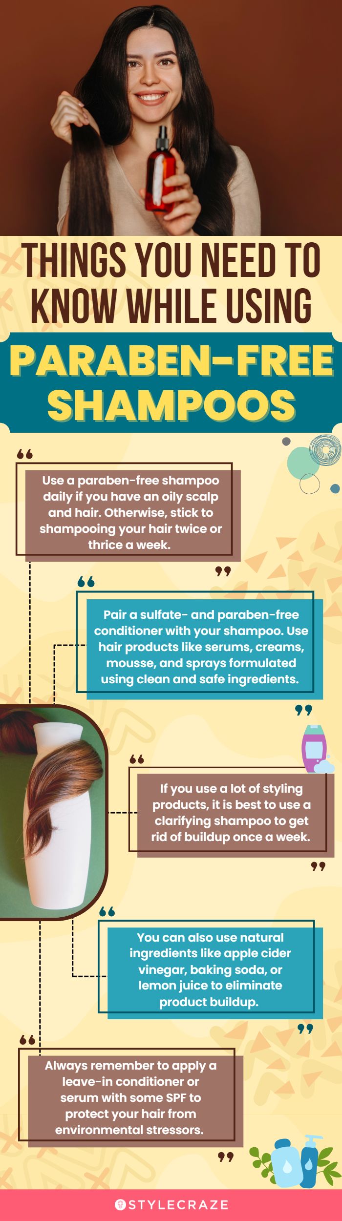 Things To Know While Using Paraben-Free Shampoos(infographic)