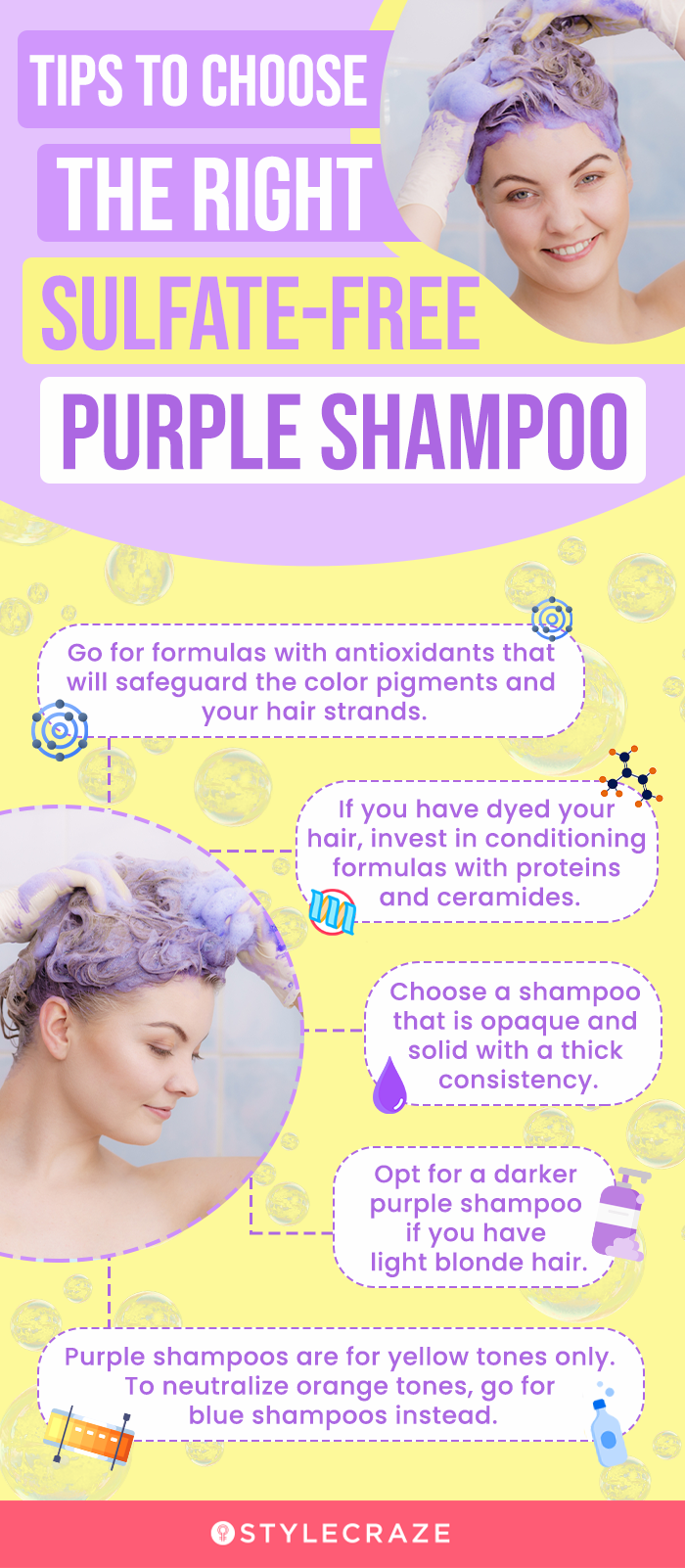 Tips To Choose The Right Sulfate-Free Purple Shampoo