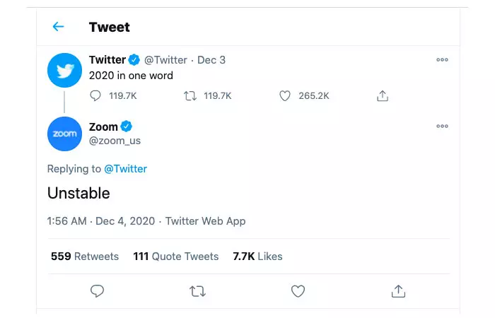 Twitter is the month of December 2020-8