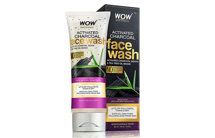 WOW SKIN SCIENCE Activated Charcoal Face Wash
