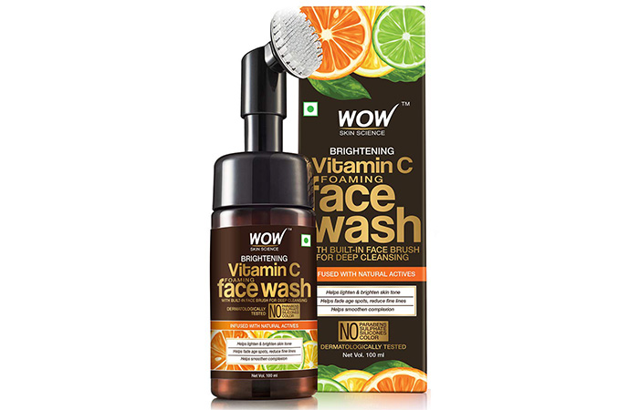 WOW Skin Science Brightening Vitamin C Face Wash