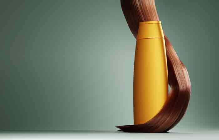 Keratin enriched hair care product 