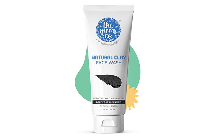 the moms co. Natural Clay Face Wash