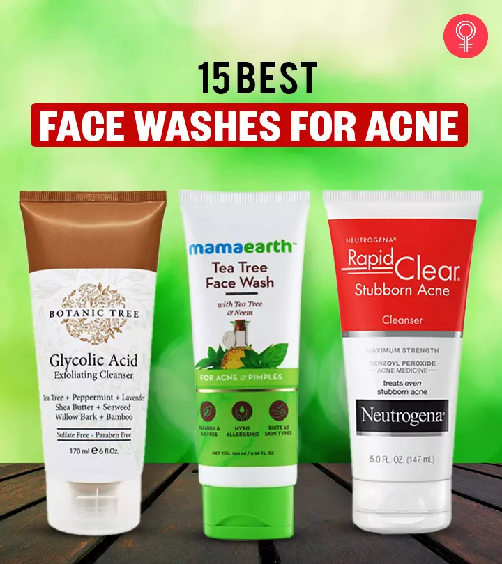 15 Best Face Washes For Acne