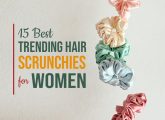 15 Best Stylish Hair Scrunchies For Every Hair Type - 2022