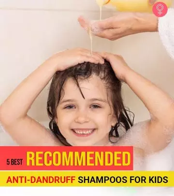 5 Best Recommended Anti-Dandruff Shampoos For Kids