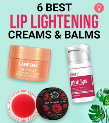 6 Bestselling Lip Lightening Creams And Balms For Women