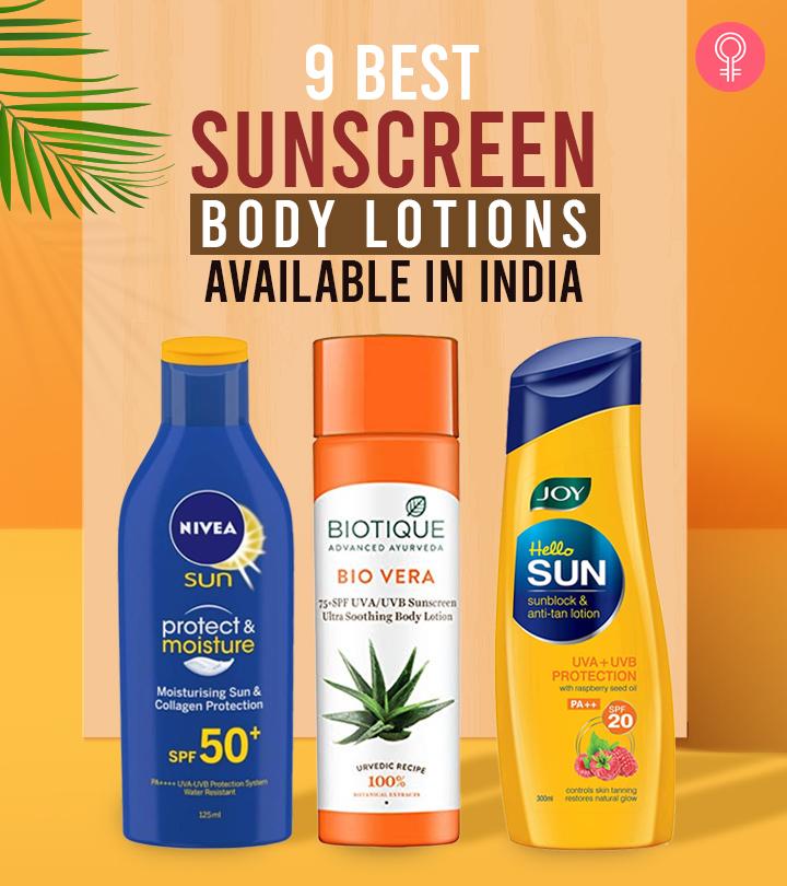 sunscreen lotion for indian skin