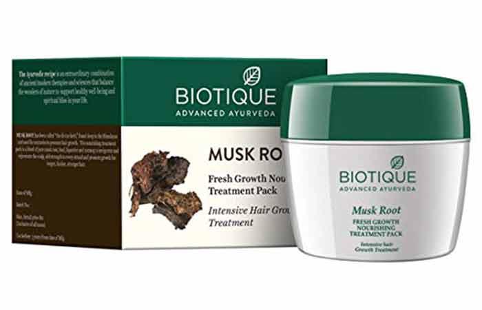 BIOTIQUE Musk Root Fresh Growth Nourishing Treatment Pack
