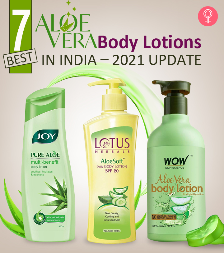 7 Best Aloe Vera Body Lotions In India – 2023 Update