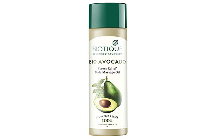 Biotique Bio Cado Avocado Stress Relief Body Massage Oil
