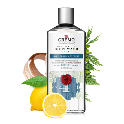 Cremo All Season Blue Cedar & Cypress Body Wash