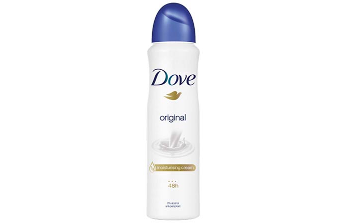 Dove Original 0% Alcohol Deodorant For Women