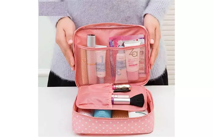 FASTUNBOX (LABEL) Travel Cosmetic Makeup Case