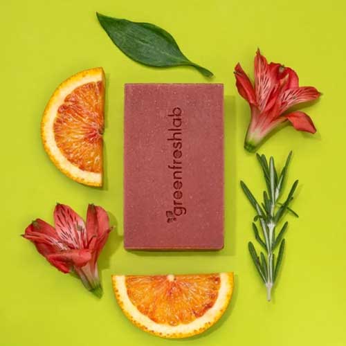 Greenfreshlab Sicilian Blood Orange Soap Bar