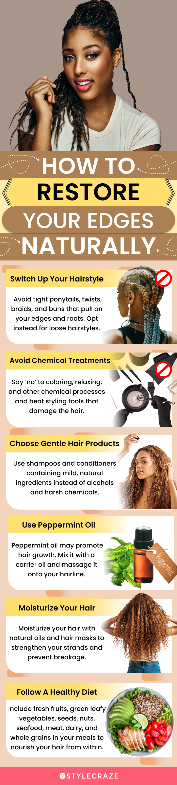 how to restore your edges naturally (infographic)