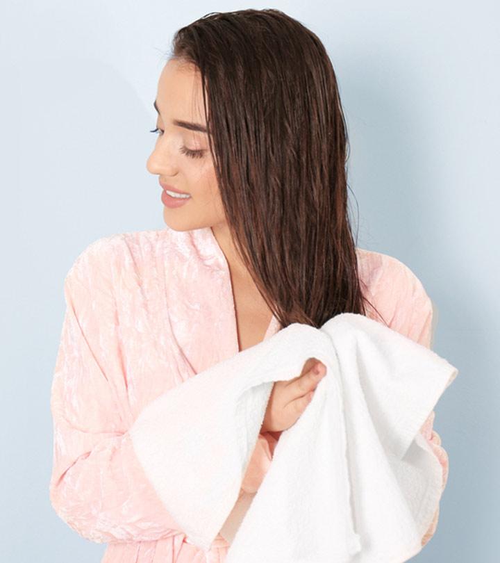 How To Towel-Dry Hair Properly Without Damaging It