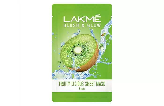 LAKME BLUSH GLOW Fruity-Licious Sheet Mask Kiwi-1