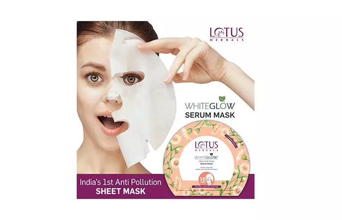 LOTUS HERBALS WHITEGLOW Insta Purifying Serum Mask