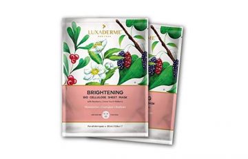 LUXADERME Brightening Bio Cellulose Sheet Mask