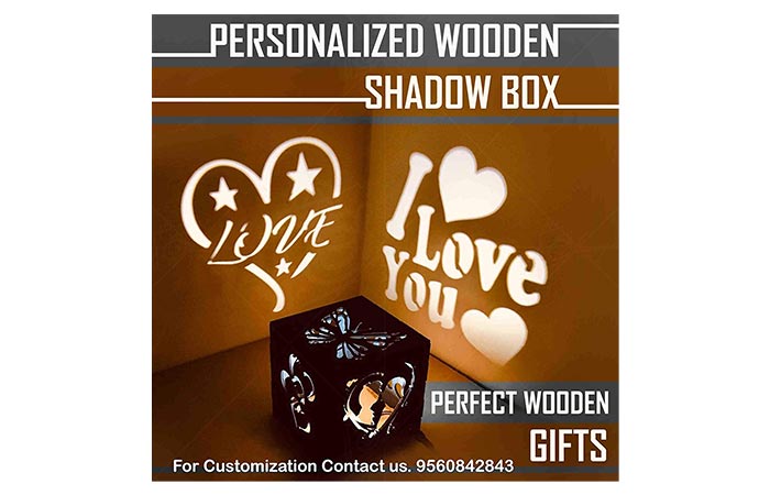 Led shadow box