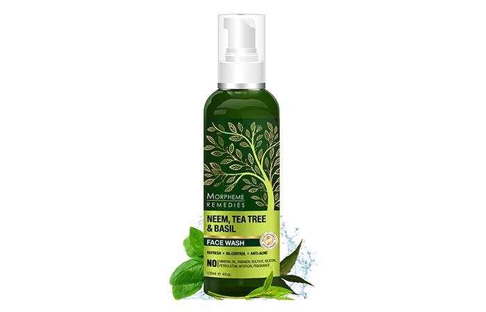 MORPHEME REMEDIES Neem, Tea Tree Basil Face Wash