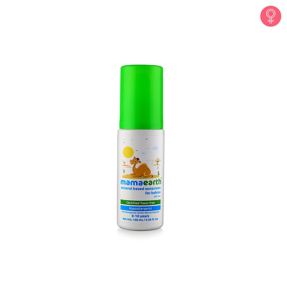 mamaearth mineral based sunscreen